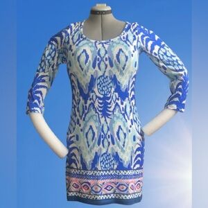 Lilly Pulitzer Beacon dress,”TROPI CALL ME ENGINEERED” Sz XS
